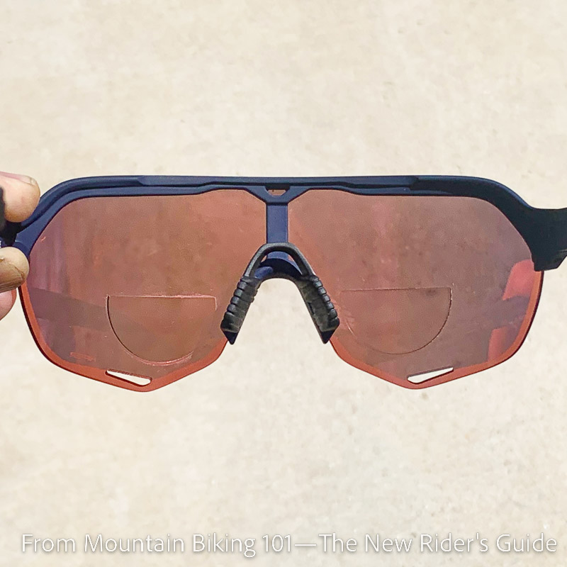 Readers (reading lenses) for MTB glasses